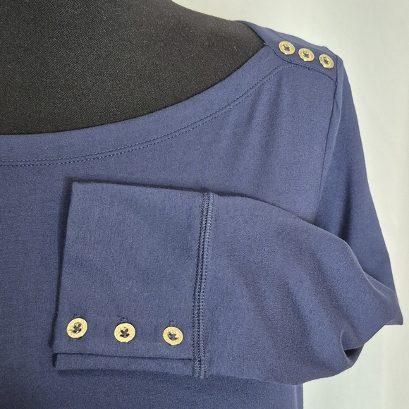 Lilly Pulitzer Navy Sophie Dress - Size M - Picture 9 of 14